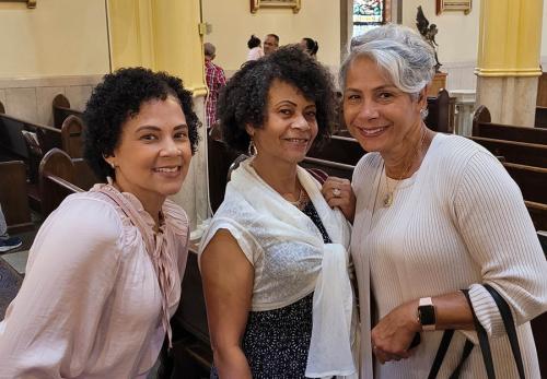 Beautiful parishioners