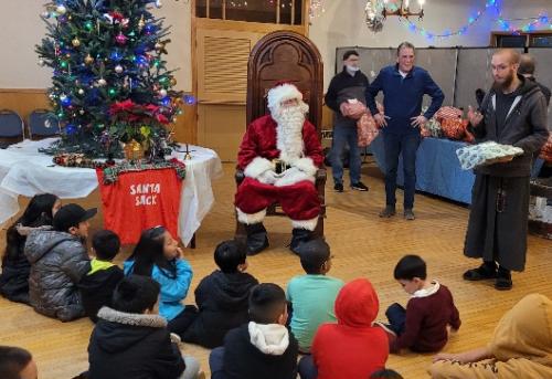 Even Santa was there!