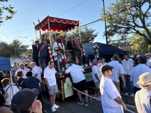 The Parade with Father Francis