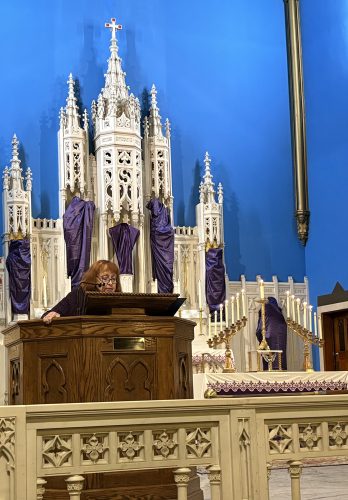 Tenebrae service - lectures