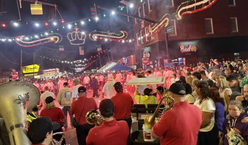 Torch parade