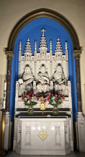 The Saints at the Shrine