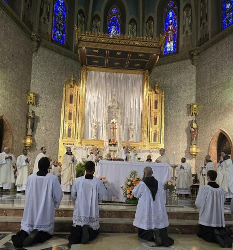 Opening at St Mary Church